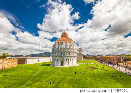 The Pisa Baptistery of St. John. The Pisa Baptistery of St. John. 54397911