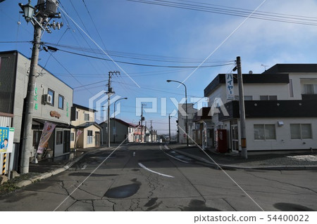 Town scenery "Nan Furano-cho Ikei" 54400022