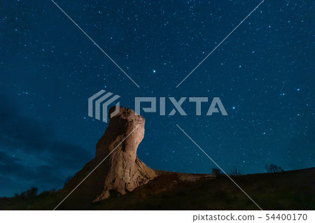 Stone pillar in Aktau, Altyn Emel National Park, Stone pillar in Aktau, Altyn Emel National Park, 54400170