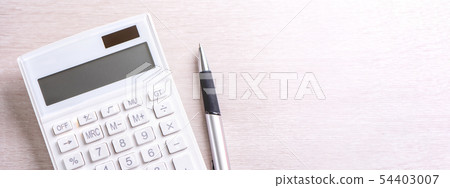 Calculator brush white financial calculator financial Calculator brush white financial calculator financial 54403007