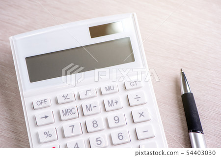 Calculator brush white financial calculator financial Calculator brush white financial calculator financial 54403030
