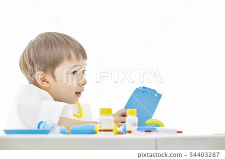 嬰兒,兒童,孩子,醫生,醫生,醫療,醫院遊戲 嬰兒,兒童,孩子,醫生,醫生,醫療,醫院遊戲 54403287