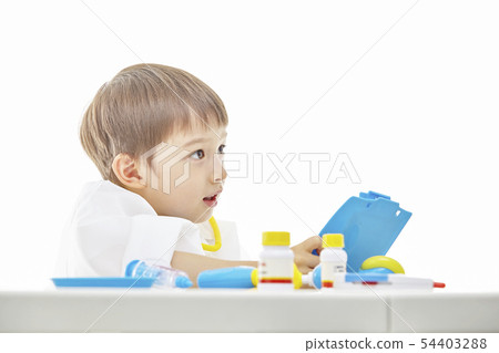 嬰兒,兒童,孩子,醫生,醫生,醫療,醫院遊戲 嬰兒,兒童,孩子,醫生,醫生,醫療,醫院遊戲 54403288