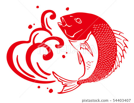 Sea bream Thai Tai illustration 54403407