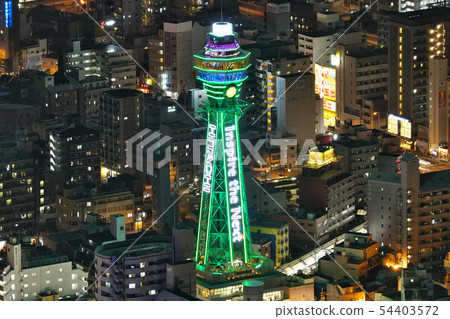 [Tsutenkaku (night view)] Ebisu East, Naniwa Ward, Osaka City, Osaka Prefecture 54403572