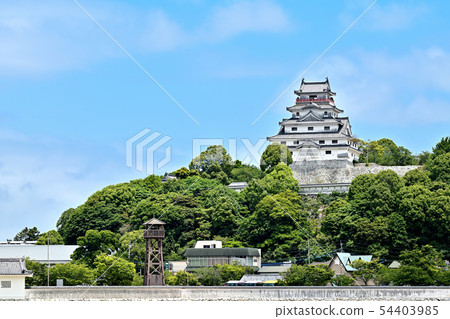 Karatsu city scenery Karatsu castle Karatsu city scenery Karatsu castle 54403985