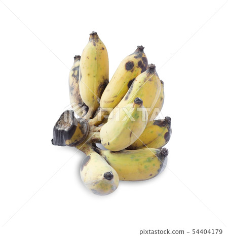 Bunch of bananas isolated on white background 54404179