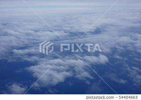 Cloud seen from an airplane 54404663