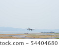 airplane taking off 54404680
