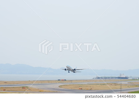 airplane taking off 54404680