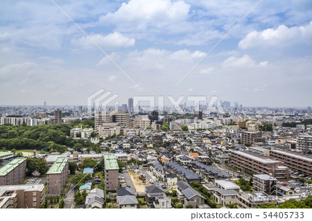 愛知縣名古屋市和平公園水塔景觀 54405733