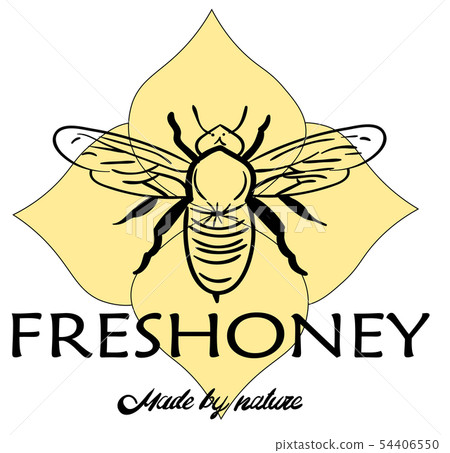 Vintage honey labels, badges, logotypes and design 54406550