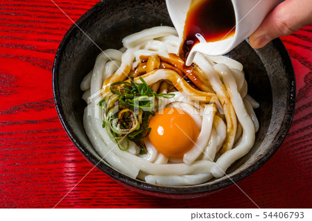 Ise udon (Ise udon) Japanese noodles with thick sauce Ise udon (Ise udon) Japanese noodles with thick sauce 54406793