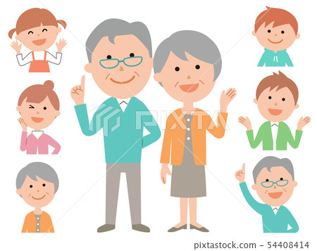 一家六口人 一家六口人 54408414