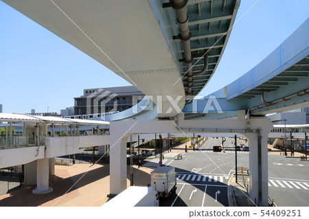 豐洲市場和城市景觀 豐洲市場和城市景觀 54409251