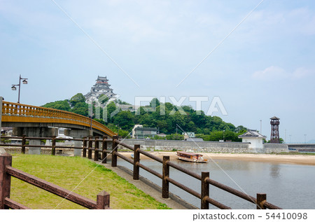 唐津城堡,城堡塔和城堡橋樑 唐津城堡,城堡塔和城堡橋樑 54410098