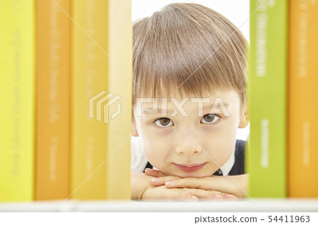 Toddler, Child, Kids, Book, Reading, Studying, Learning, Education, Businessman Toddler, Child, Kids, Book, Reading, Studying, Learning, Education, Businessman 54411963
