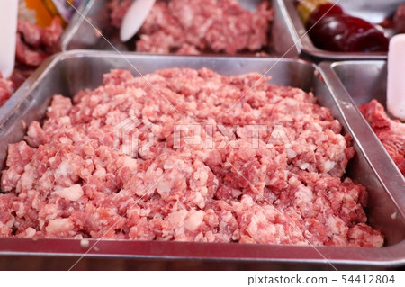 fresh pork meat in market fresh pork meat in market 54412804