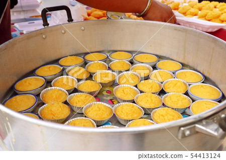 Thai sweet toddy palm cake Thai sweet toddy palm cake 54413124