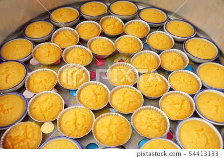 Thai sweet toddy palm cake 54413133