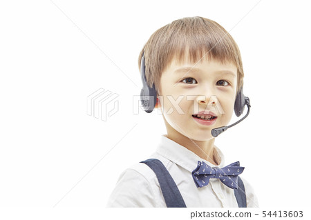 Toddler, Child, Kids, Telemarketing, Telemarketer, Yu Tuber, Businessman Toddler, Child, Kids, Telemarketing, Telemarketer, Yu Tuber, Businessman 54413603