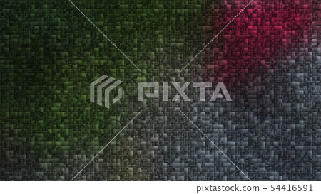 CG abstract psychedelic background material red and green and black CG abstract psychedelic background material red and green and black 54416591