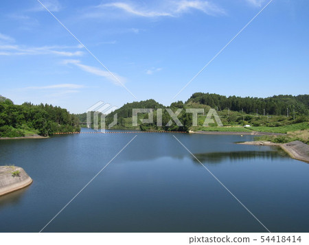 Around Sekino Dam in Rifu-cho, Miyagi Prefecture 54418414
