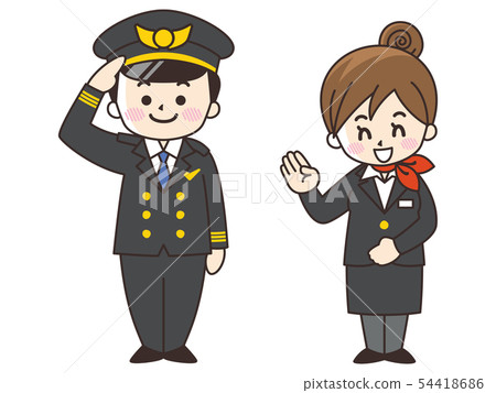 Pilot men and CA women 54418686