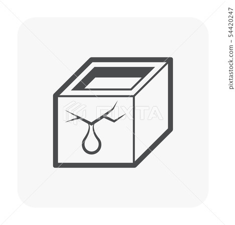 waterproof water leak icon 54420247