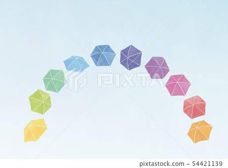 Umbrella rainbow 54421139