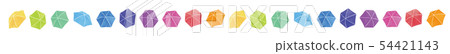 Umbrella decoration line 54421143