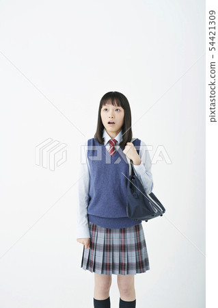 Girls high school student Girls high school student 54421309