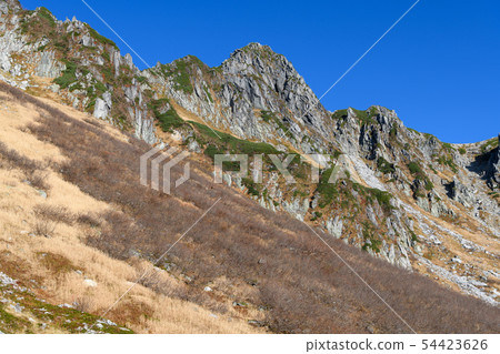 Late autumn Senjojiki curl and Takakendake Late autumn Senjojiki curl and Takakendake 54423626