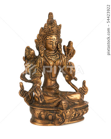 Statue of Green Tara 54423922