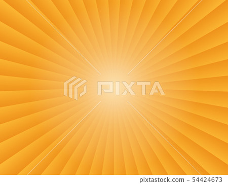 Abstract sunbeams gradient rays in orange - Stock Illustration ...