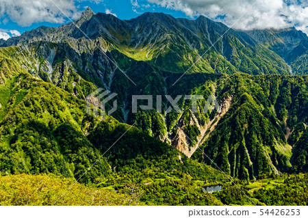 Mt. Kamagaga and Kagamiira seen from Yumori-dake Kure line 54426253