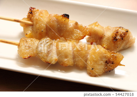 Yakitori, Bonjiri (salt-grilled) 54427018