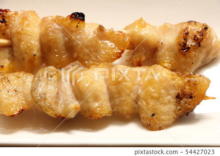 Yakitori, Bonjiri (salt-grilled) 54427023