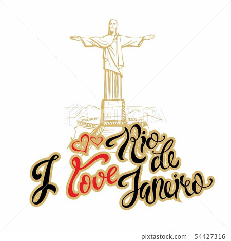 Travel. trip to Brazil. I love Rio de Janeiro. Travel. trip to Brazil. I love Rio de Janeiro. 54427316