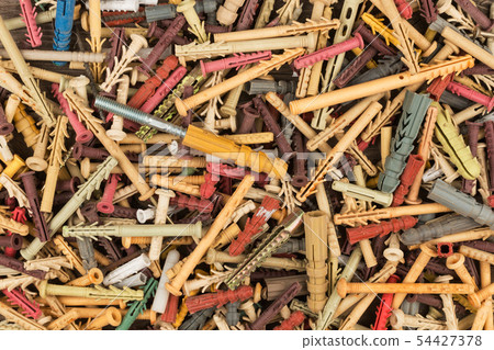 Close-up, dowels. This components called quick 54427378