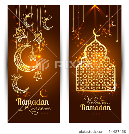 Vector illustration arabic ramadan kareem banners 54427468