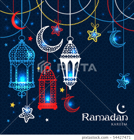 Greeting Card Ramadan Kareem Greeting Card Ramadan Kareem 54427471
