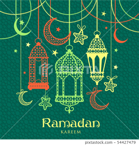 Greeting Card Ramadan Kareem Greeting Card Ramadan Kareem 54427479