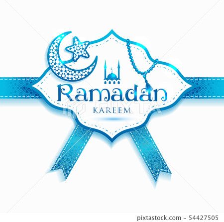 Ramadan Kareem decoration frame. Vector Islamic Ramadan Kareem decoration frame. Vector Islamic 54427505