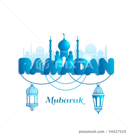 Ramadan Kareem greeting card 54427529