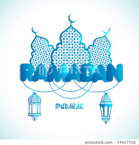 Ramadan Kareem greeting card 54427550