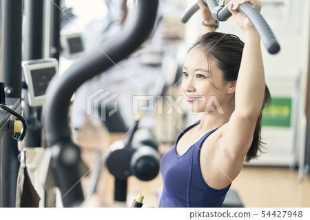 健身房的女人 54427948