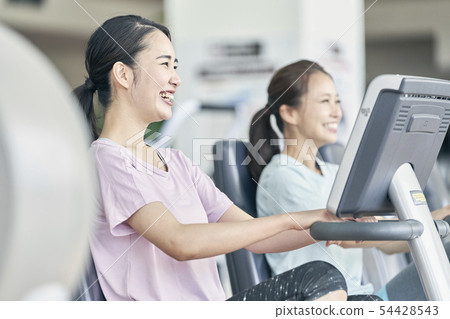 Gym woman Gym woman 54428543