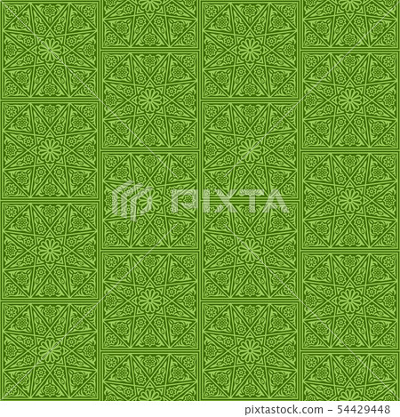 Seamless pattern with floral ornament 54429448