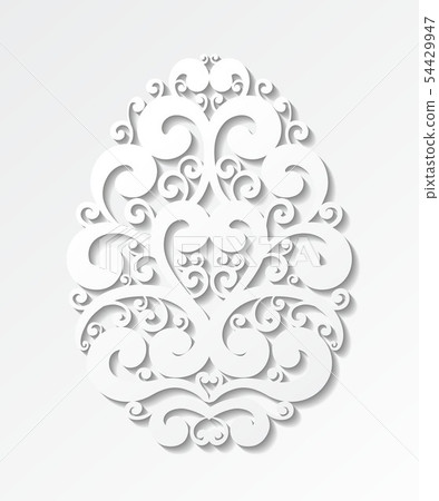 Easter egg design element 54429947
